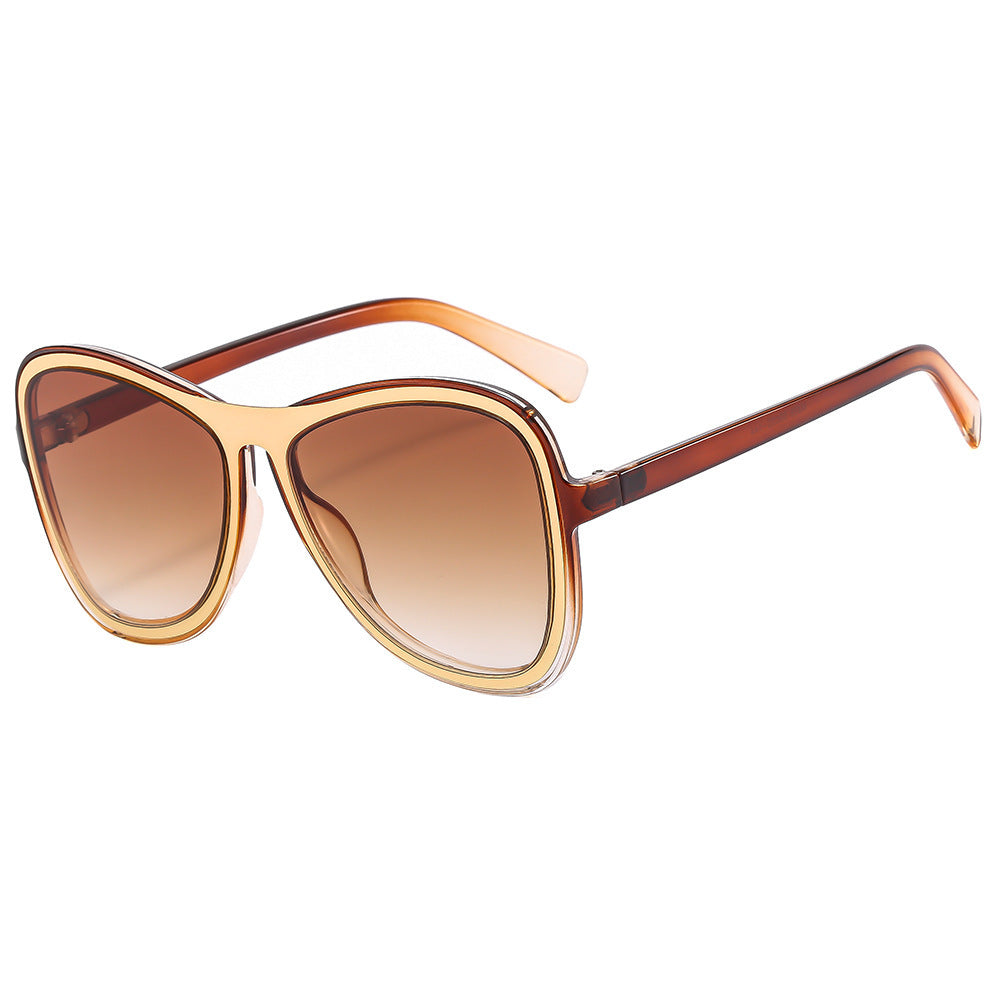 Women's oversized sunglasses with modern tortoiseshell design Stornfield