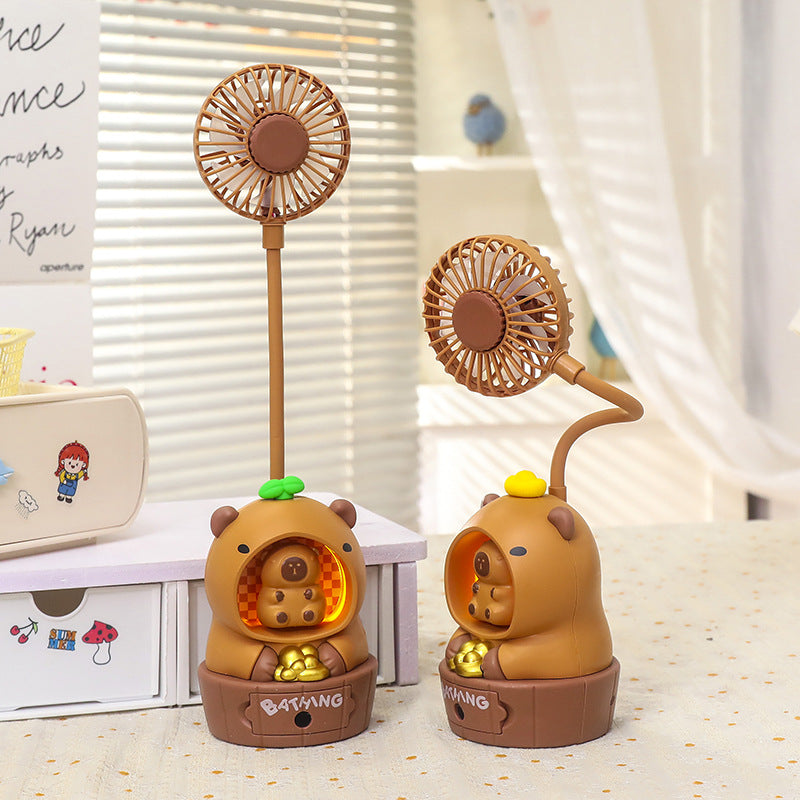 Ladies Stylish Table Fan in Creative Bear Design Stornfield