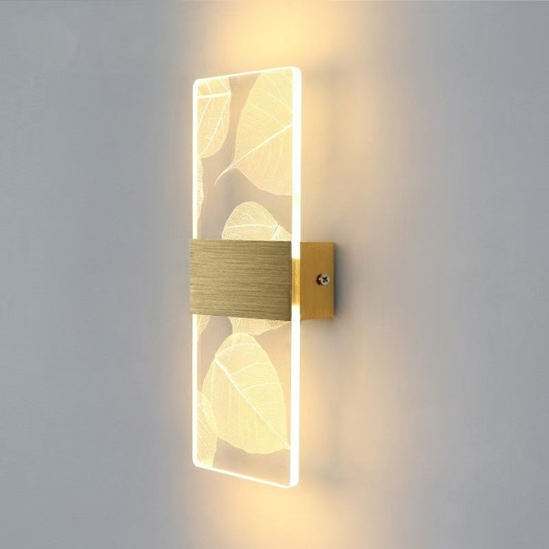 Contemporary Crystal Wall Sconce