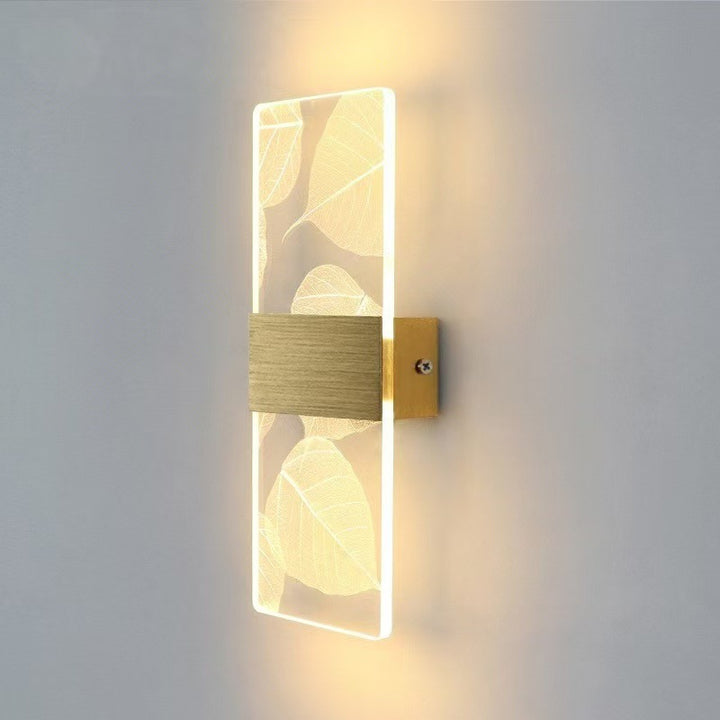 Contemporary Crystal Wall Sconce