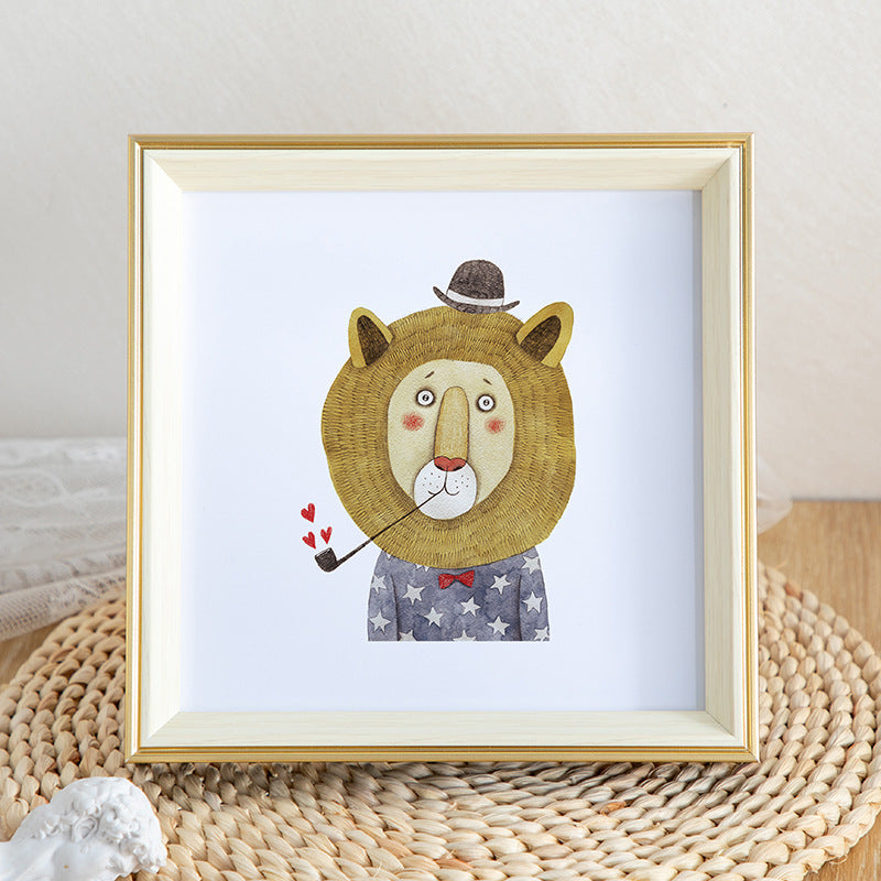 Cute Cat-Themed Decorative Wall Art Frame