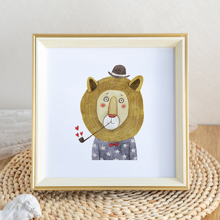 Cute Cat-Themed Decorative Wall Art Frame