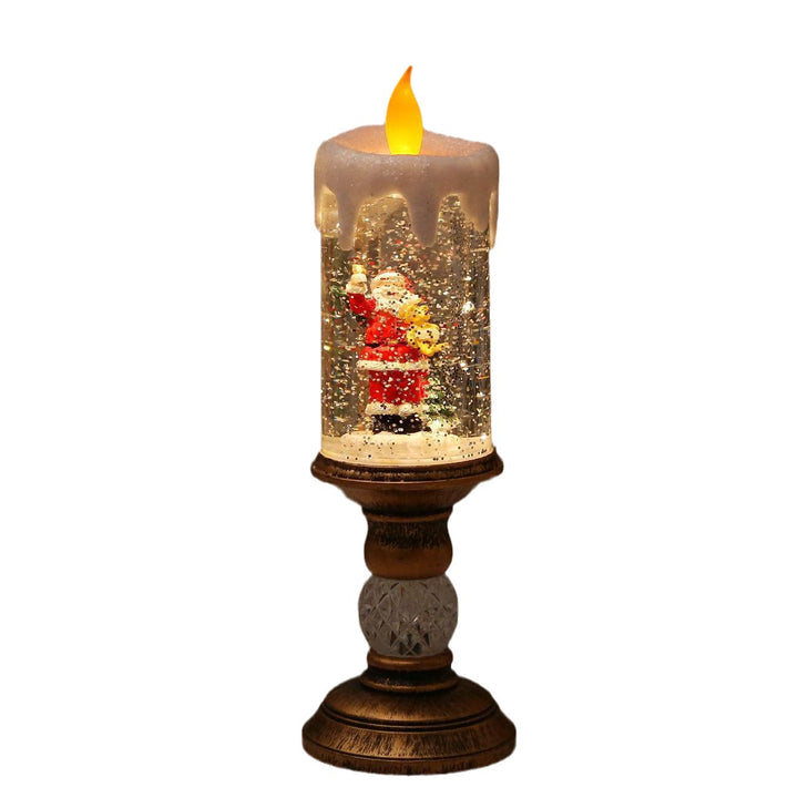 Christmas decoration lantern with snow globe Stornfield