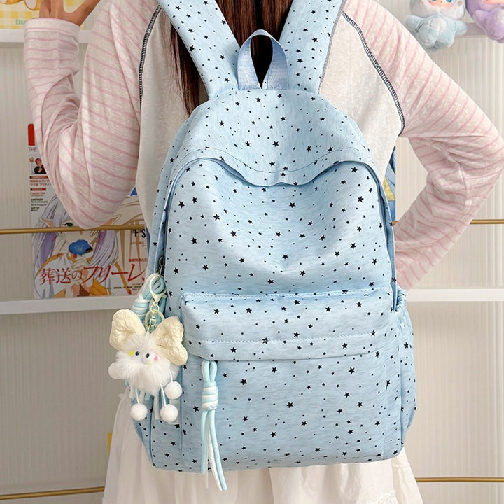 Star-Print Casual Backpack Stornfield