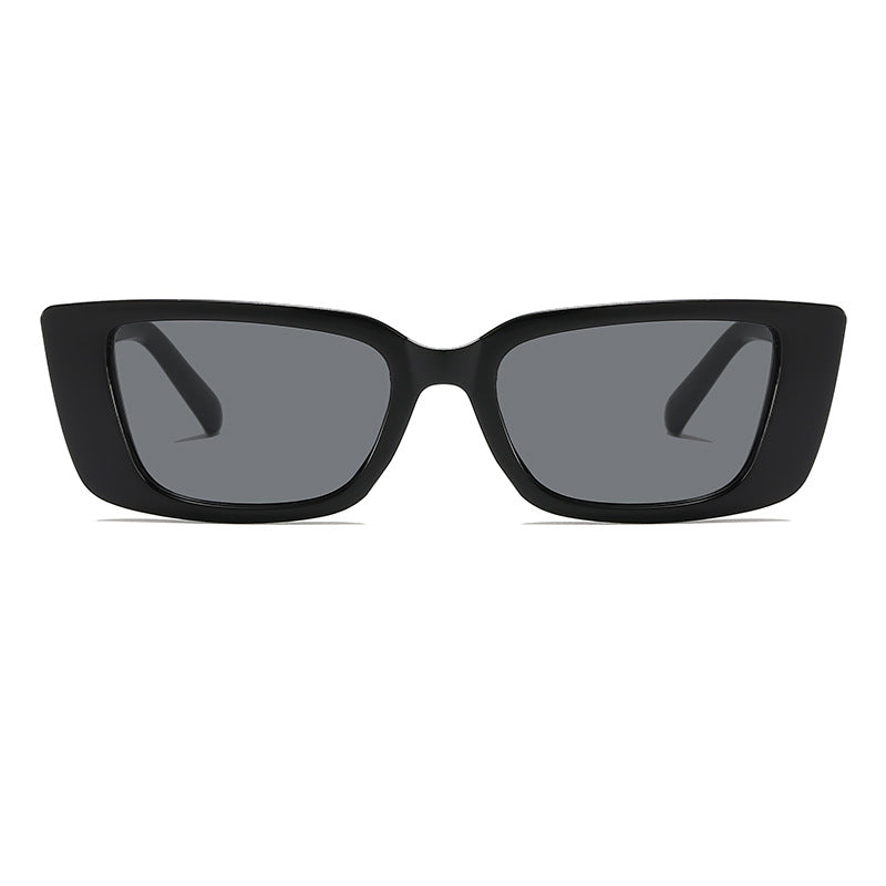 Oversized Square Frame Sunglasses with Glamorous Accent Stornfield