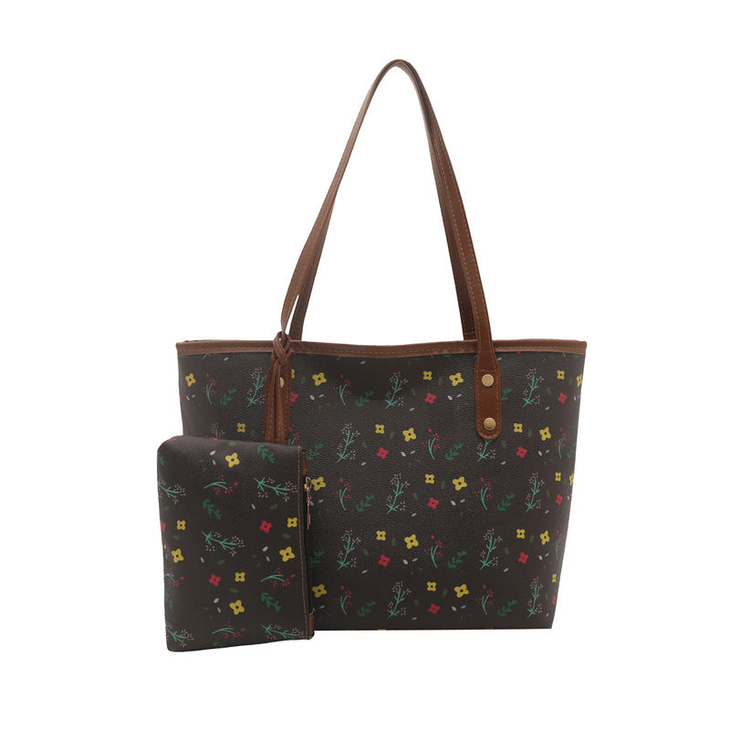 WoFloral Patterned Beach Tote Bag Stornfield
