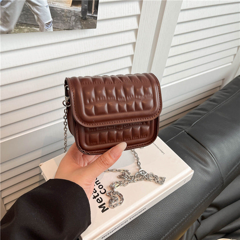WoTextured Quilted Mini Crossbody Bag Stornfield