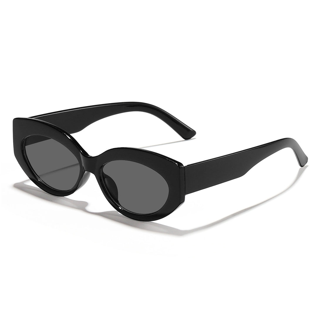 Ladies Cat-Eye Sunglasses with Playful Transparency Design Stornfield