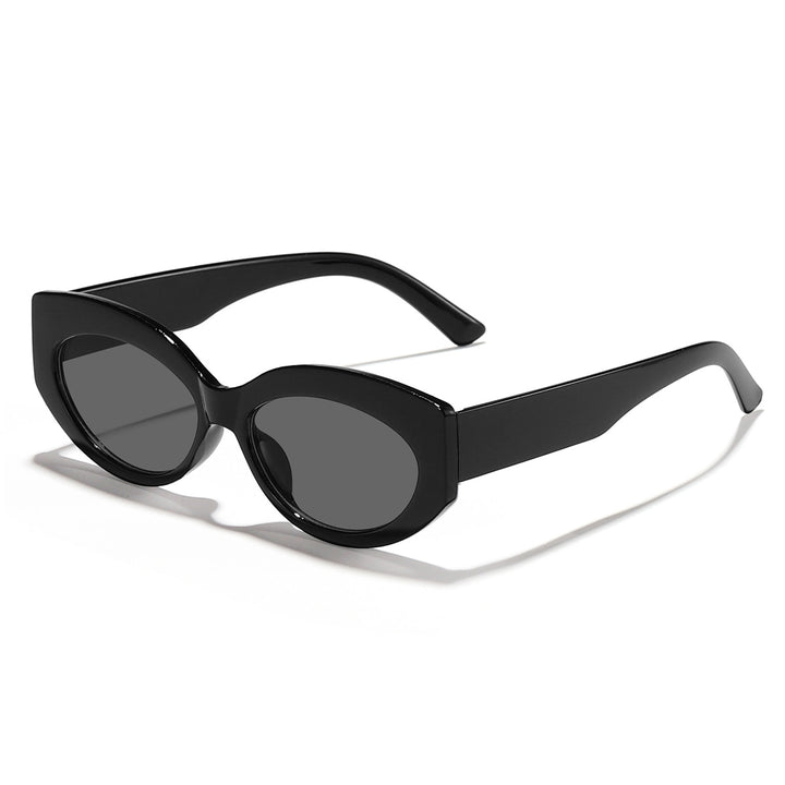 Ladies Cat-Eye Sunglasses with Playful Transparency Design Stornfield