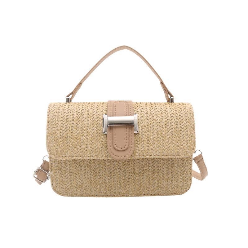 Woven Handbag with Adjustable Strap