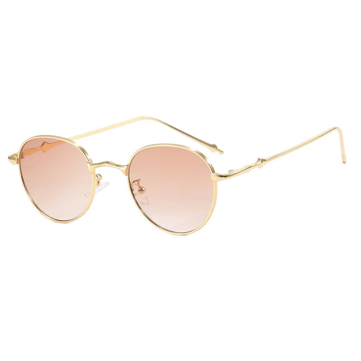Ladies elegant sunglasses in fashionable oval design Stornfield