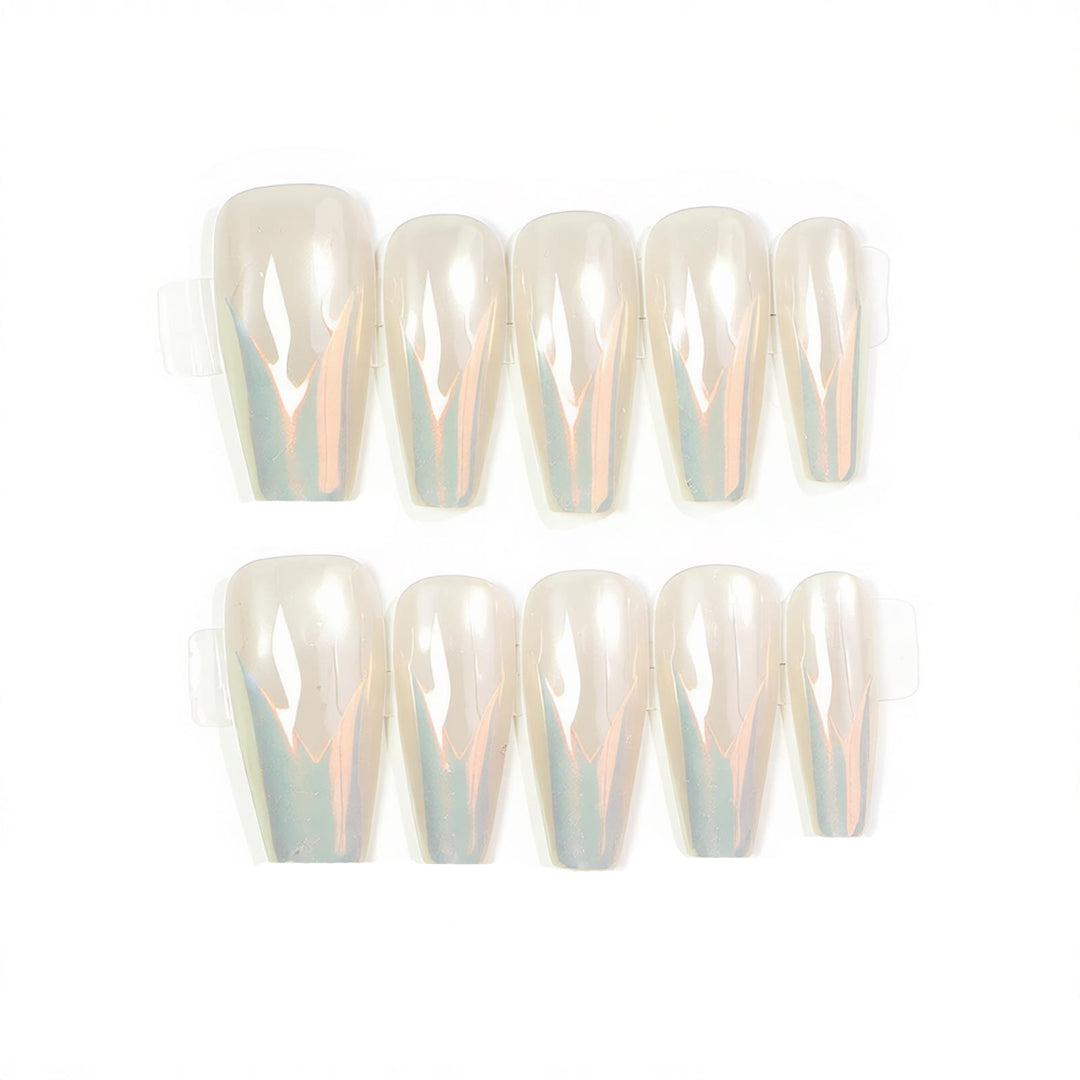 Glossy Stiletto Press-On Nail Art Stornfield