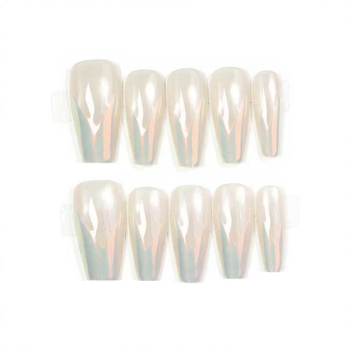 Glossy Stiletto Press-On Nail Art Stornfield