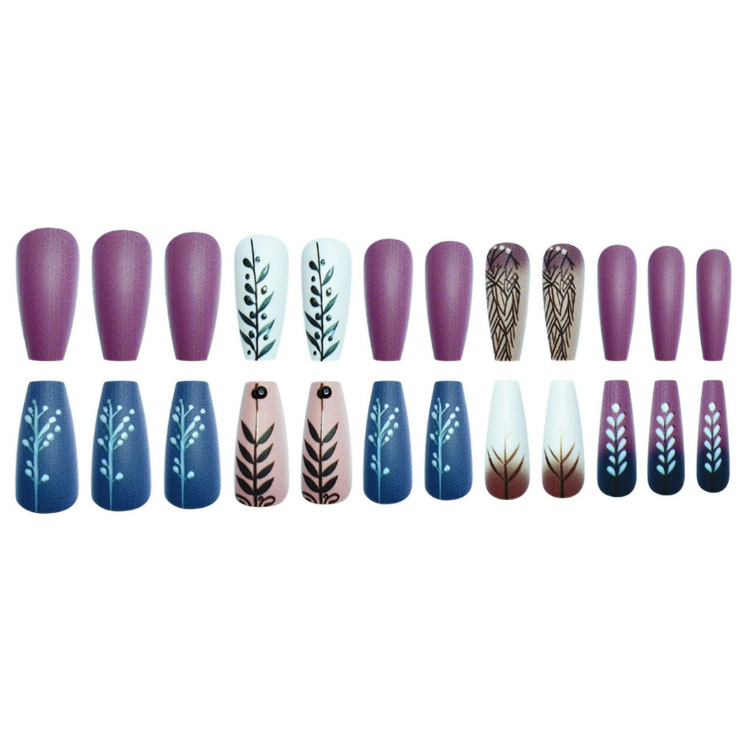 Botanical Nail Art Design Stornfield