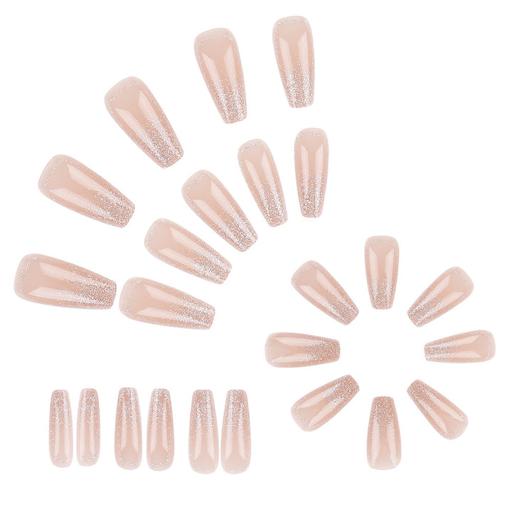 Glittery Long-Lasting Press-On Nails Stornfield