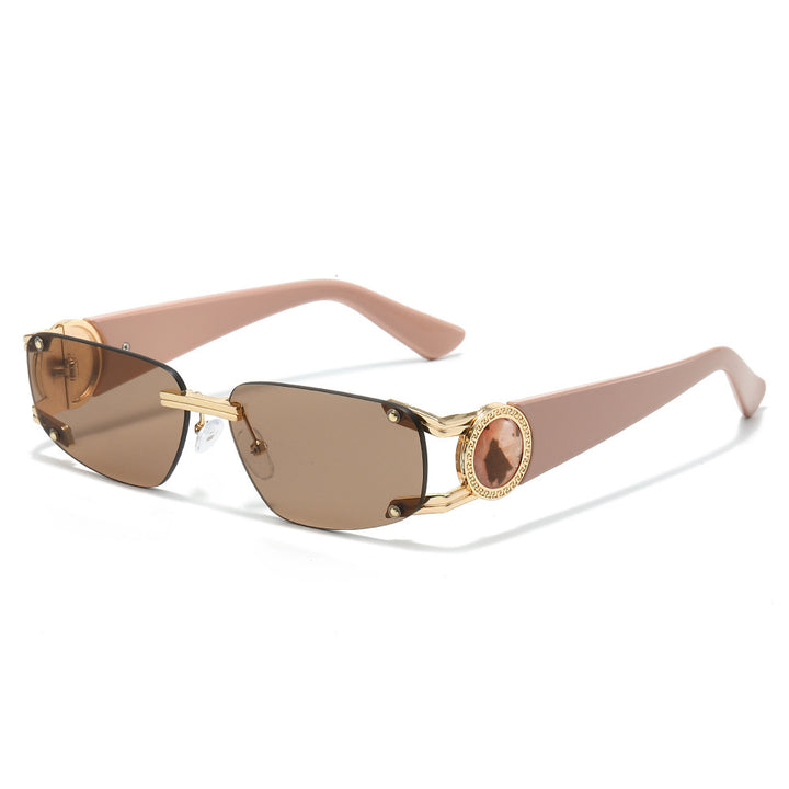 Stylish Minimalist Rectangle Sunglasses Stornfield