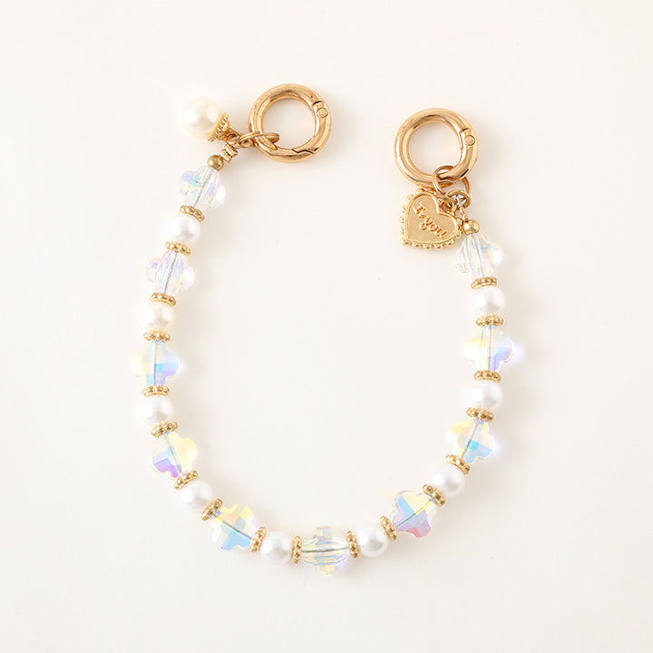 Chic Beaded Charm Keychain Stornfield