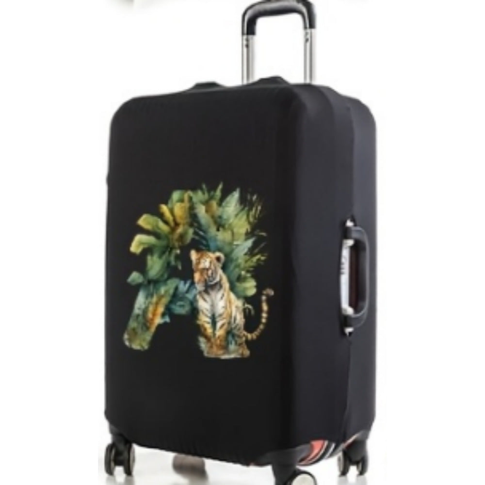 Unisex hard shell suitcase with unique tiger design Stornfield