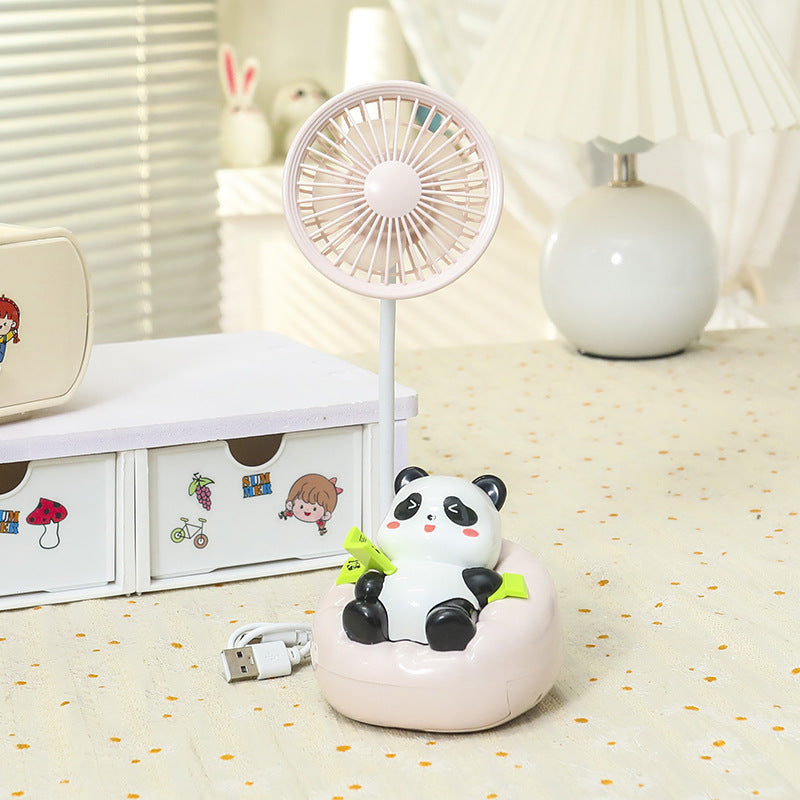 Ladies Portable Mini Fan in Cute Panda Design Stornfield