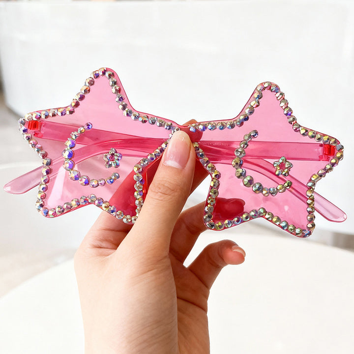 Star-Shaped Rhinestone Sunglasses Stornfield