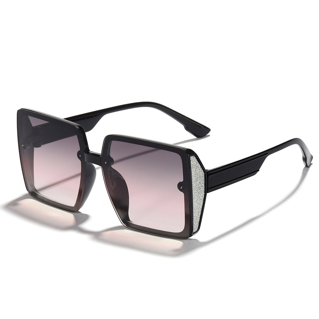 Women oversized sunglasses with shiny accent Stornfield