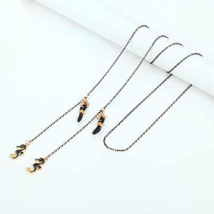 Fashionable glasses necklace with stylish pendants Stornfield