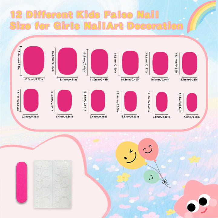 Nail art set with playful flamingo and stripe patterns Stornfield