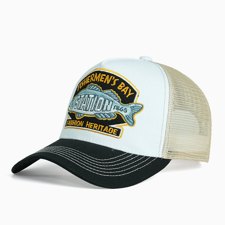 Ladies Trucker Cap with outstanding embroidery design Stornfield
