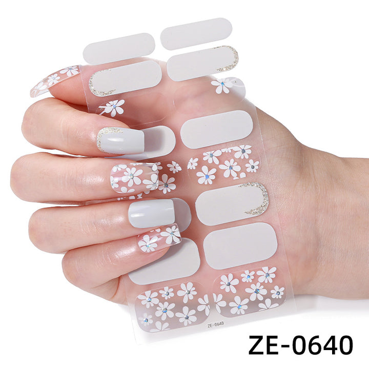 Floral Nail Art Stickers