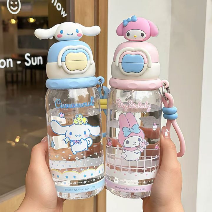 Ladies water bottle with interactive lid and cute Pochacco design Stornfield