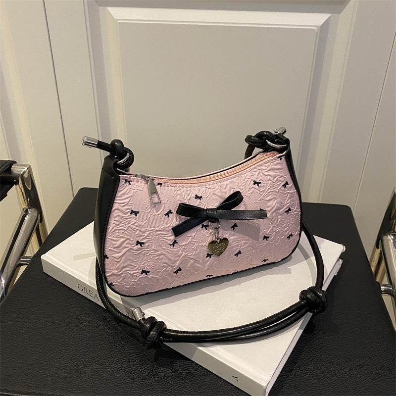 Charming Bow Detail Quilted Handbag Stornfield
