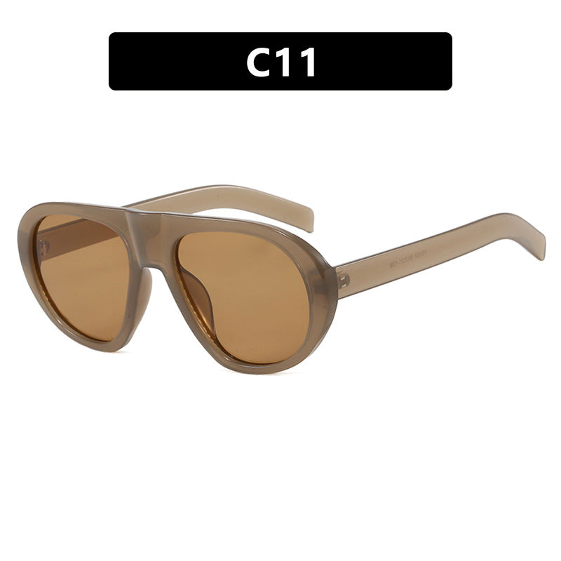 Women striking sunglasses with futuristic frame and sturdy design Stornfield