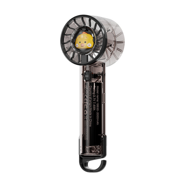 Women portable mini-hand fan with LED mood light Stornfield