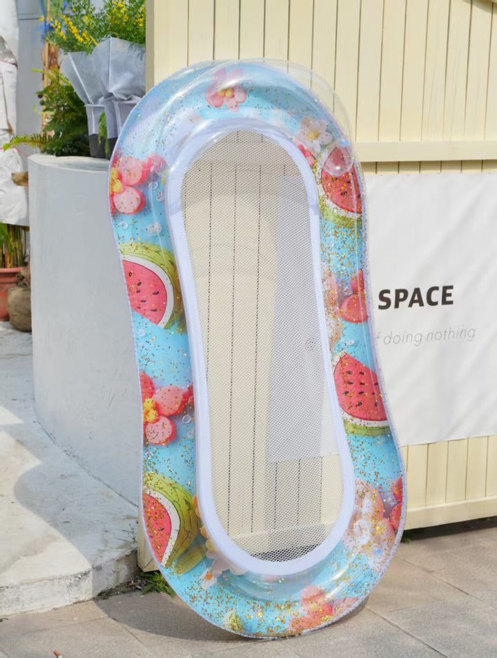 Women's Inflatable Swimming Ring with Watermelon Design Stornfield