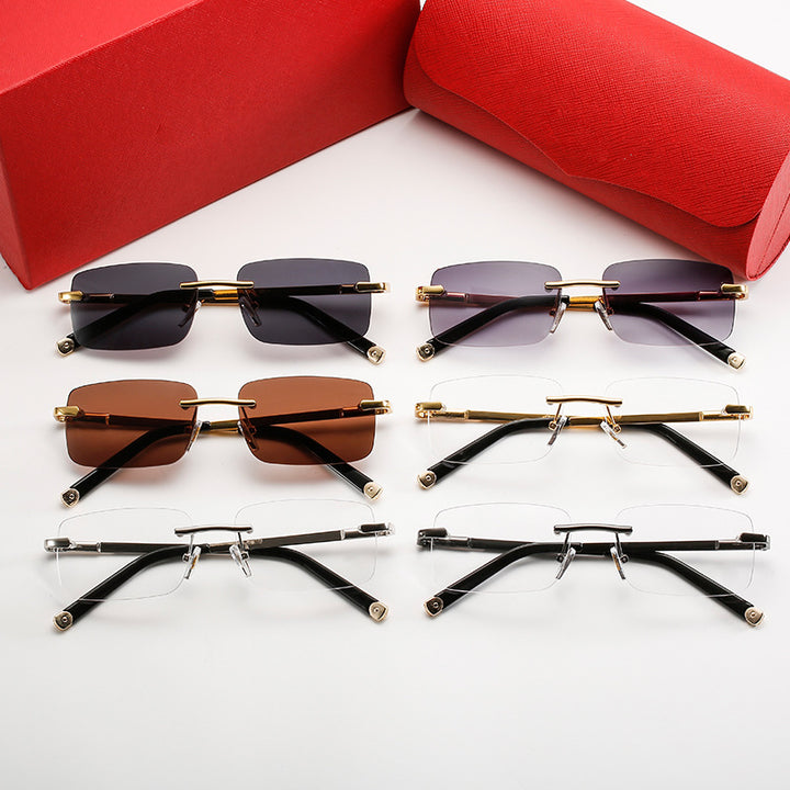 Ladies stylish sunglasses with elegant metal frame and polarized lenses Stornfield