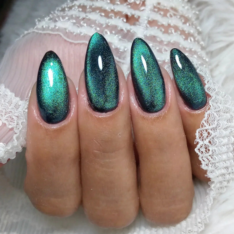 Glamorous Art Nails In Modern Gradient Colors Stornfield