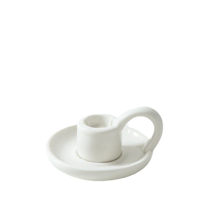 Minimalist Ceramic Candle Holder Stornfeild