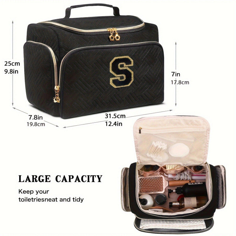 Cosmetic Organizer Bag with Multi-functional Interior Layout Stornfield