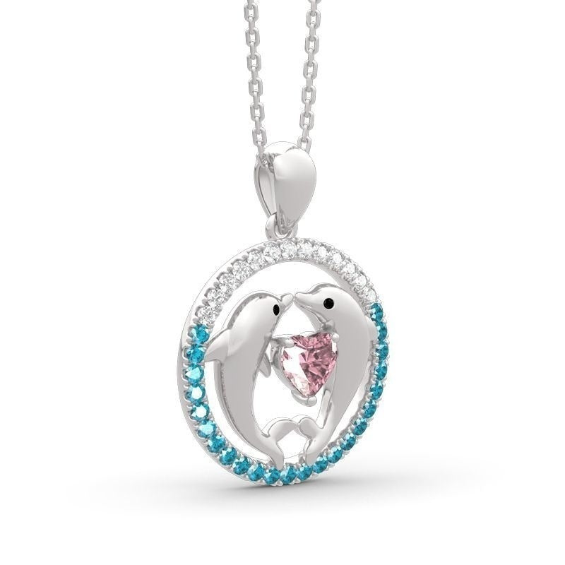 Dolphin Heart Pendant Stornfield