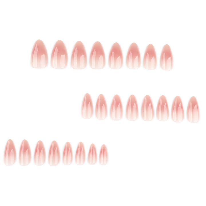 Artful gel nails with elegant tip design Stornfield