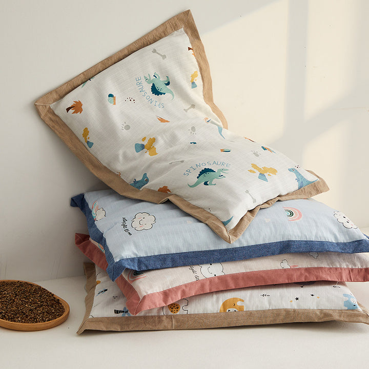 Cozy pillow with colorful rainbow motif Stornfield