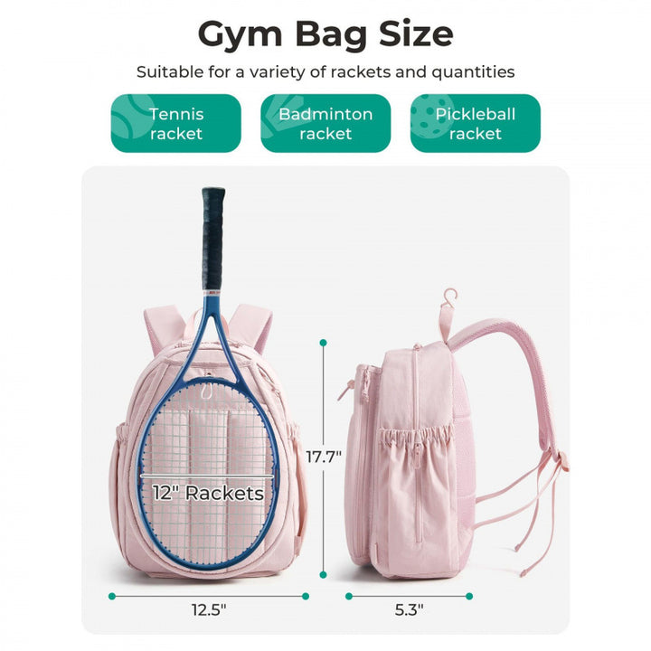 Sporty tennis backpack with insulated compartment Stornfield
