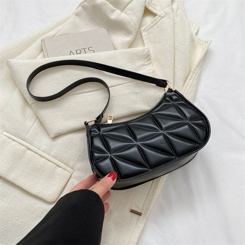 Puff Quilted Shoulder Handbag