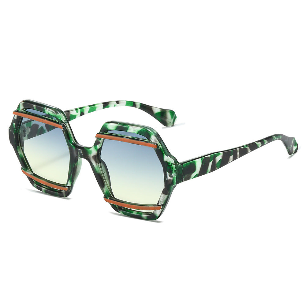 Oversized Geometric Sunglasses Stornfield
