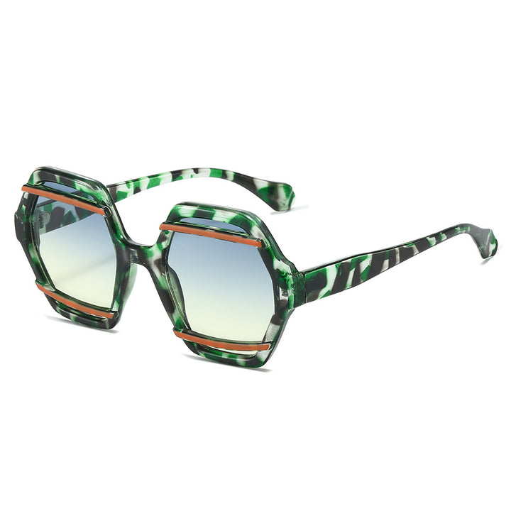 Oversized Geometric Sunglasses Stornfield