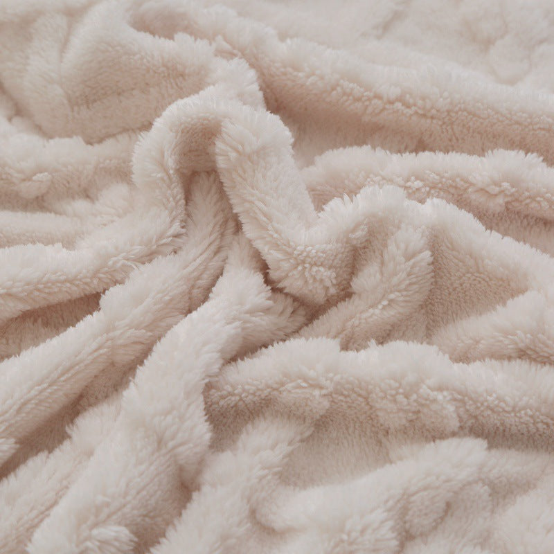 Textured Decorative Throw Blanket Stornfield