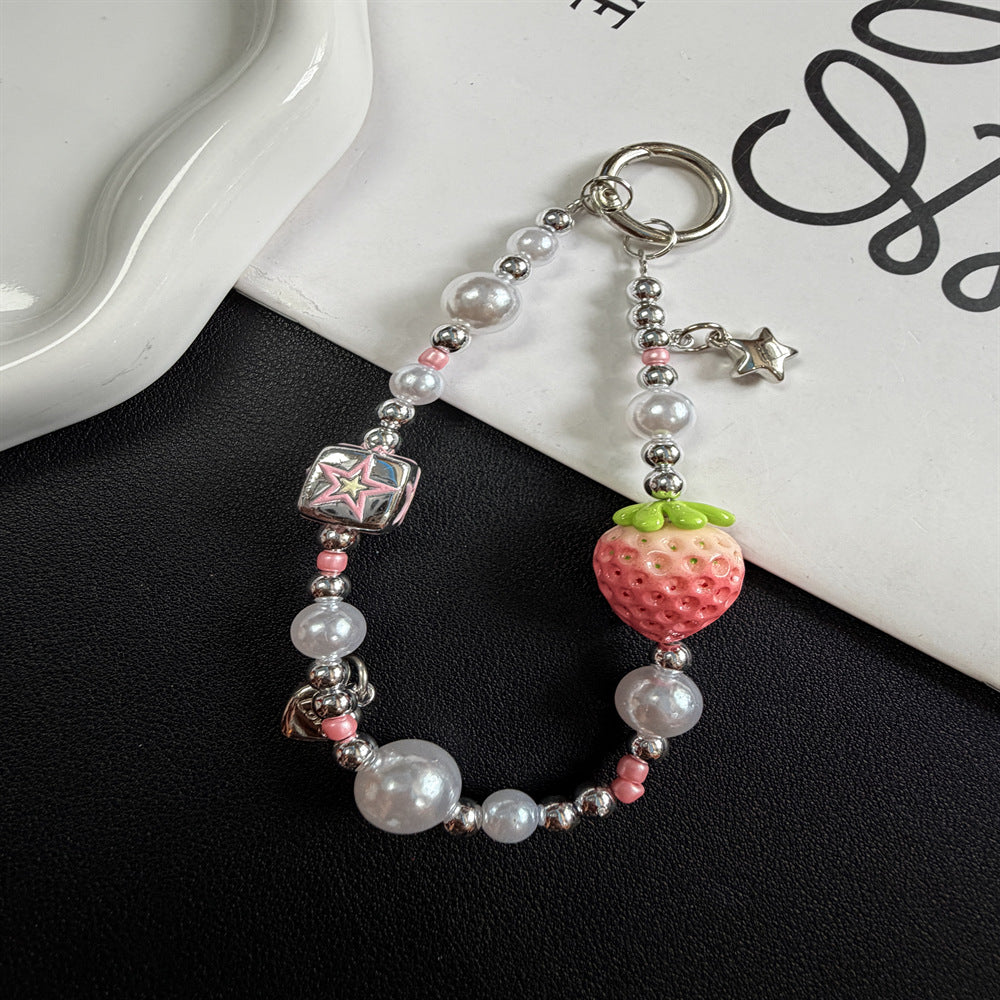 Decorative Beaded Charm Keychain Stornfield 1790135593