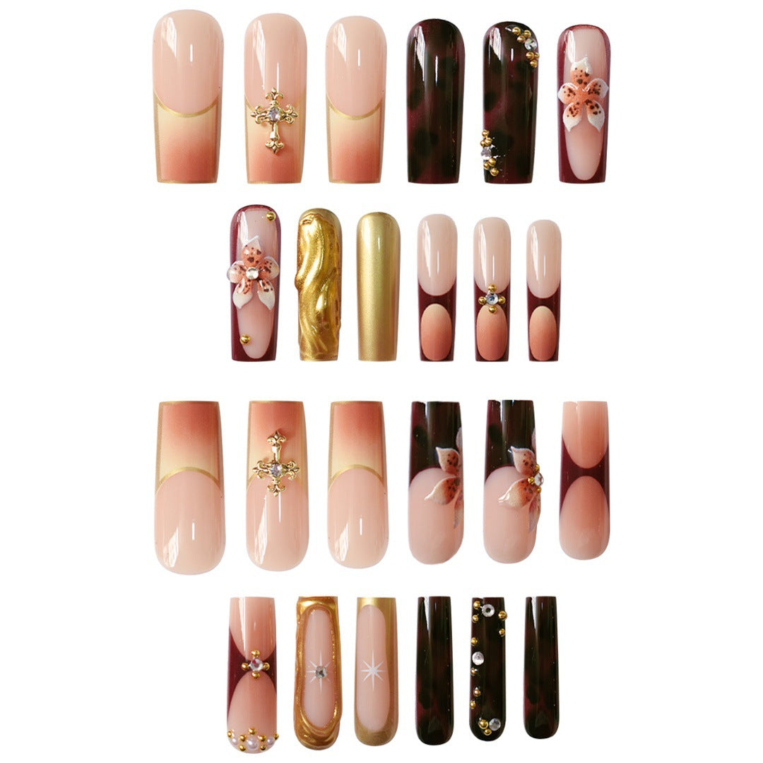 Ornate Press-On Nail Art Extensions Stornfield