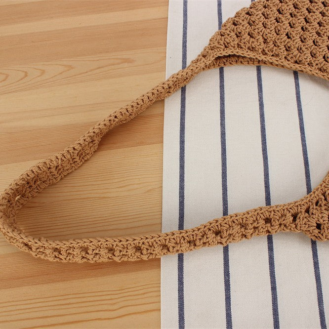 Hand-knotted Jute Bag Stornfield