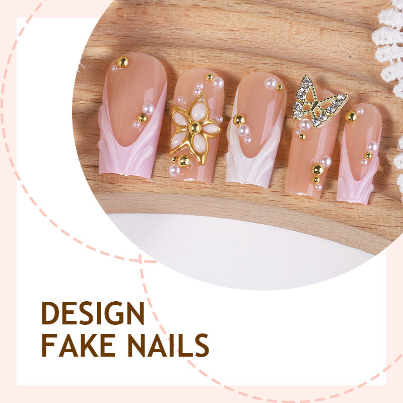 Nail art set with decorative accents and elegant details Stornfield